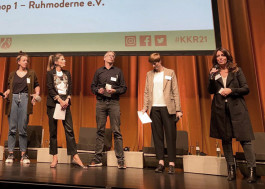 Moderation Kulturkonferenz Ruhr 2021 Alexandra Apfelbaum